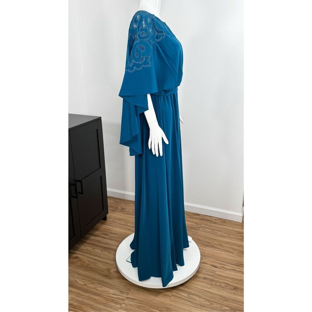 SACHIN & BABI Wren Gown Moroccan Size 14 - Picture 8 of 13